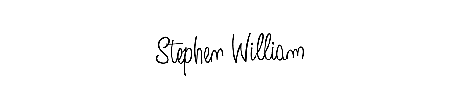 How to make Stephen William signature? Angelique-Rose-font-FFP is a professional autograph style. Create handwritten signature for Stephen William name. Stephen William signature style 5 images and pictures png