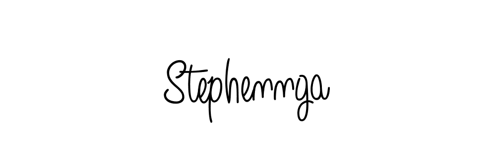 Also we have Stephennga name is the best signature style. Create professional handwritten signature collection using Angelique-Rose-font-FFP autograph style. Stephennga signature style 5 images and pictures png