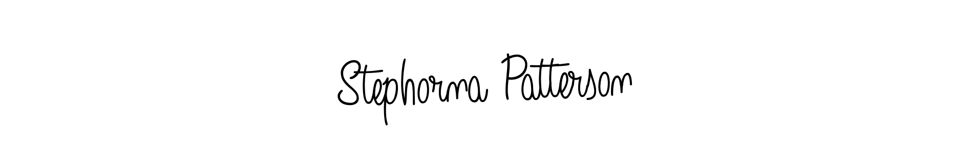 The best way (Angelique-Rose-font-FFP) to make a short signature is to pick only two or three words in your name. The name Stephorna Patterson include a total of six letters. For converting this name. Stephorna Patterson signature style 5 images and pictures png