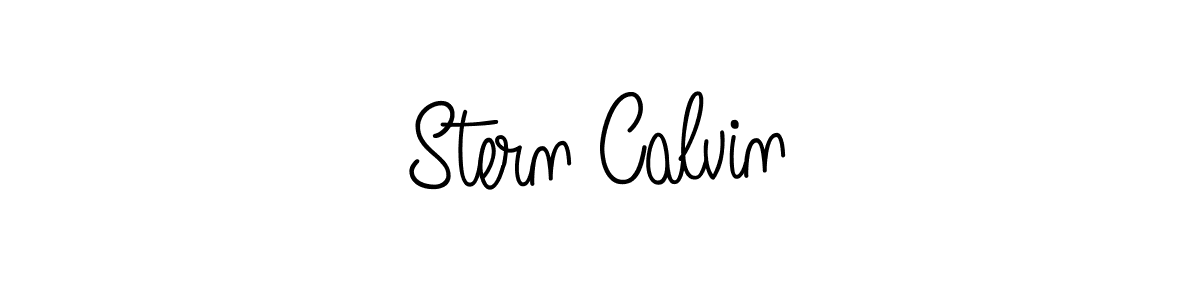 Also we have Stern Calvin name is the best signature style. Create professional handwritten signature collection using Angelique-Rose-font-FFP autograph style. Stern Calvin signature style 5 images and pictures png