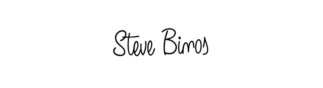 Make a beautiful signature design for name Steve Binos. Use this online signature maker to create a handwritten signature for free. Steve Binos signature style 5 images and pictures png