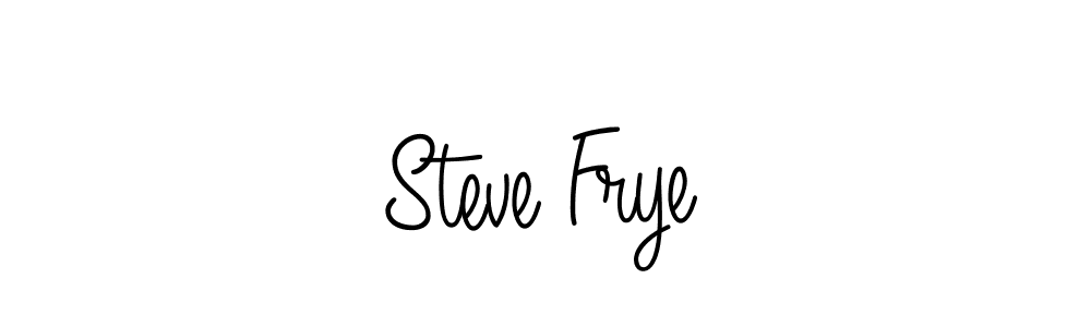 How to make Steve Frye name signature. Use Angelique-Rose-font-FFP style for creating short signs online. This is the latest handwritten sign. Steve Frye signature style 5 images and pictures png