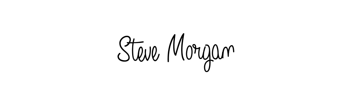 Create a beautiful signature design for name Steve Morgan. With this signature (Angelique-Rose-font-FFP) fonts, you can make a handwritten signature for free. Steve Morgan signature style 5 images and pictures png