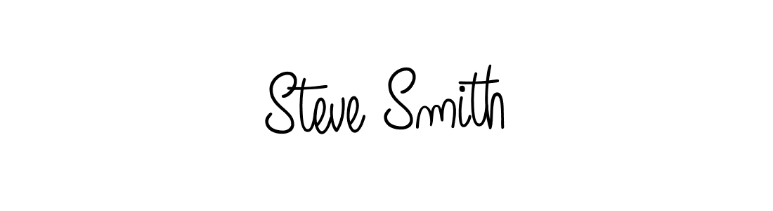 The best way (Angelique-Rose-font-FFP) to make a short signature is to pick only two or three words in your name. The name Steve Smith include a total of six letters. For converting this name. Steve Smith signature style 5 images and pictures png