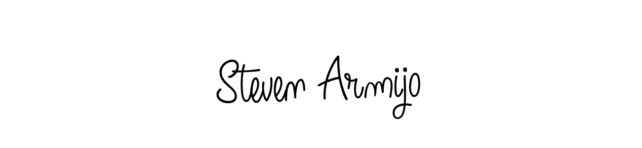 This is the best signature style for the Steven Armijo name. Also you like these signature font (Angelique-Rose-font-FFP). Mix name signature. Steven Armijo signature style 5 images and pictures png