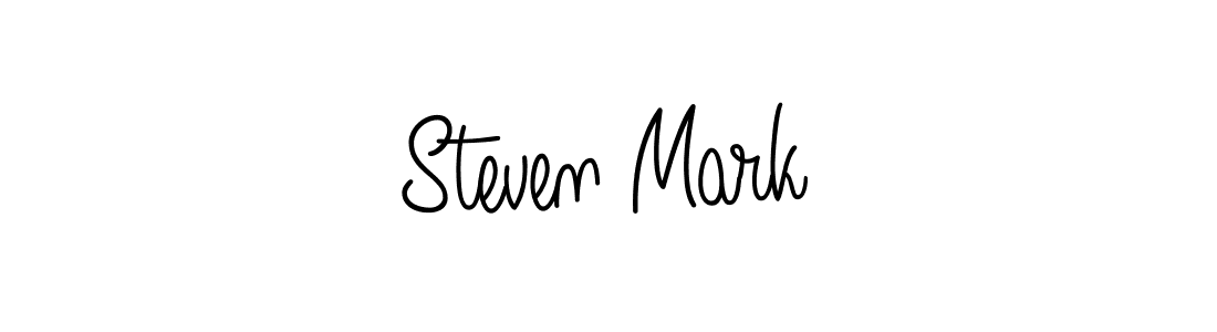 if you are searching for the best signature style for your name Steven Mark. so please give up your signature search. here we have designed multiple signature styles  using Angelique-Rose-font-FFP. Steven Mark signature style 5 images and pictures png