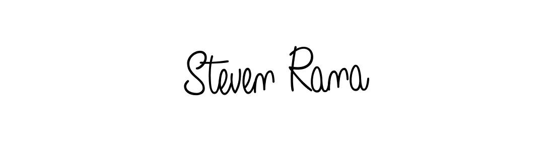 The best way (Angelique-Rose-font-FFP) to make a short signature is to pick only two or three words in your name. The name Steven Rana include a total of six letters. For converting this name. Steven Rana signature style 5 images and pictures png