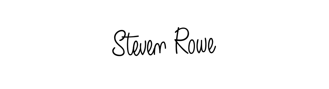 How to Draw Steven Rowe signature style? Angelique-Rose-font-FFP is a latest design signature styles for name Steven Rowe. Steven Rowe signature style 5 images and pictures png