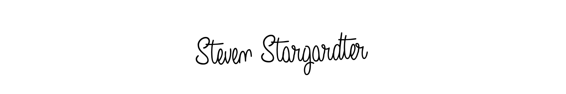 Angelique-Rose-font-FFP is a professional signature style that is perfect for those who want to add a touch of class to their signature. It is also a great choice for those who want to make their signature more unique. Get Steven Stargardter name to fancy signature for free. Steven Stargardter signature style 5 images and pictures png