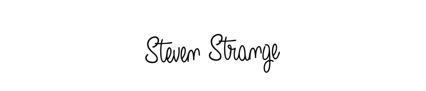 Design your own signature with our free online signature maker. With this signature software, you can create a handwritten (Angelique-Rose-font-FFP) signature for name Steven Strange. Steven Strange signature style 5 images and pictures png