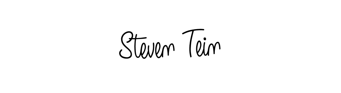 Steven Tein stylish signature style. Best Handwritten Sign (Angelique-Rose-font-FFP) for my name. Handwritten Signature Collection Ideas for my name Steven Tein. Steven Tein signature style 5 images and pictures png