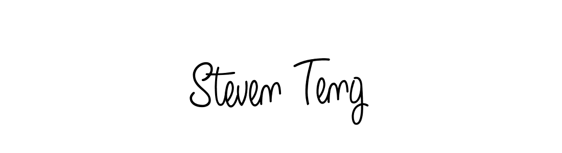 Angelique-Rose-font-FFP is a professional signature style that is perfect for those who want to add a touch of class to their signature. It is also a great choice for those who want to make their signature more unique. Get Steven Teng name to fancy signature for free. Steven Teng signature style 5 images and pictures png