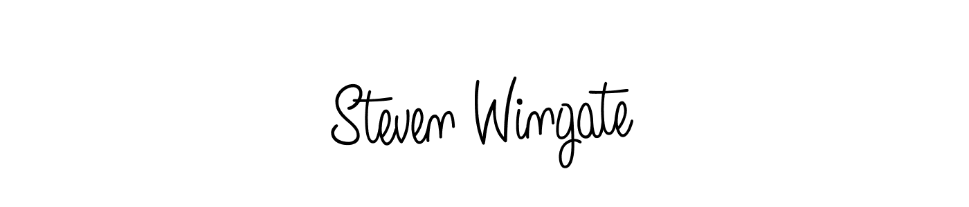 It looks lik you need a new signature style for name Steven Wingate. Design unique handwritten (Angelique-Rose-font-FFP) signature with our free signature maker in just a few clicks. Steven Wingate signature style 5 images and pictures png