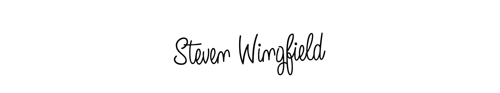 Angelique-Rose-font-FFP is a professional signature style that is perfect for those who want to add a touch of class to their signature. It is also a great choice for those who want to make their signature more unique. Get Steven Wingfield name to fancy signature for free. Steven Wingfield signature style 5 images and pictures png