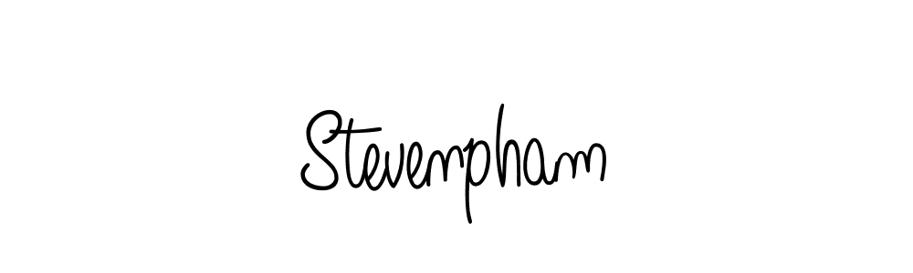 Stevenpham stylish signature style. Best Handwritten Sign (Angelique-Rose-font-FFP) for my name. Handwritten Signature Collection Ideas for my name Stevenpham. Stevenpham signature style 5 images and pictures png