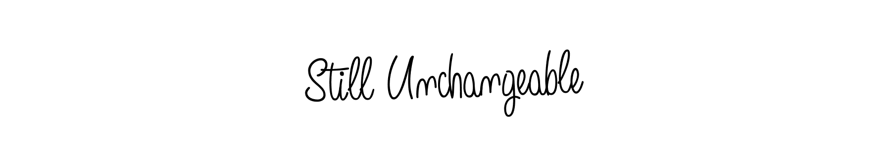 Similarly Angelique-Rose-font-FFP is the best handwritten signature design. Signature creator online .You can use it as an online autograph creator for name Still Unchangeable. Still Unchangeable signature style 5 images and pictures png
