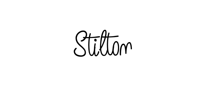 Stilton stylish signature style. Best Handwritten Sign (Angelique-Rose-font-FFP) for my name. Handwritten Signature Collection Ideas for my name Stilton. Stilton signature style 5 images and pictures png