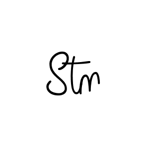 The best way (Angelique-Rose-font-FFP) to make a short signature is to pick only two or three words in your name. The name Stn include a total of six letters. For converting this name. Stn signature style 5 images and pictures png