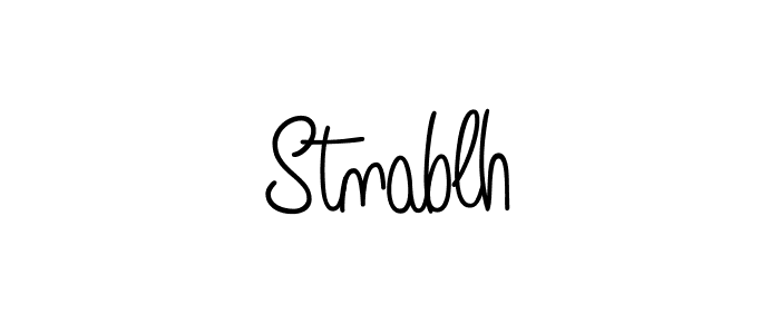 Design your own signature with our free online signature maker. With this signature software, you can create a handwritten (Angelique-Rose-font-FFP) signature for name Stnablh. Stnablh signature style 5 images and pictures png