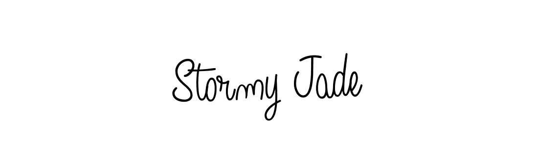 Make a short Stormy Jade signature style. Manage your documents anywhere anytime using Angelique-Rose-font-FFP. Create and add eSignatures, submit forms, share and send files easily. Stormy Jade signature style 5 images and pictures png