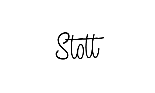 Also we have Stott name is the best signature style. Create professional handwritten signature collection using Angelique-Rose-font-FFP autograph style. Stott signature style 5 images and pictures png