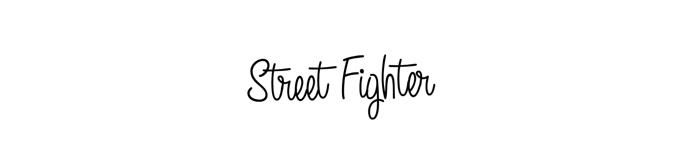 The best way (Angelique-Rose-font-FFP) to make a short signature is to pick only two or three words in your name. The name Street Fighter include a total of six letters. For converting this name. Street Fighter signature style 5 images and pictures png
