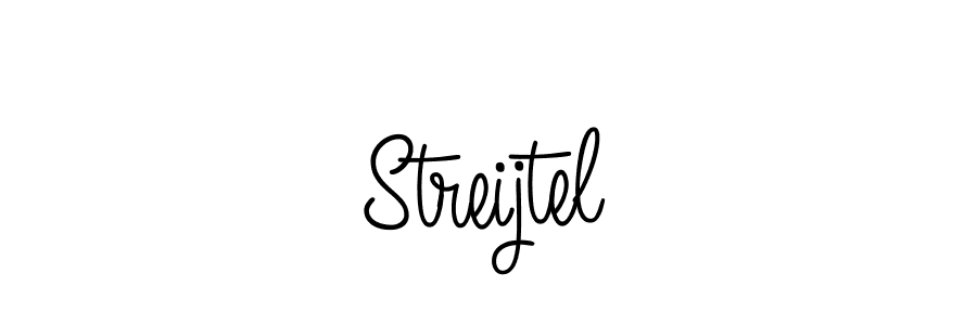The best way (Angelique-Rose-font-FFP) to make a short signature is to pick only two or three words in your name. The name Streijtel include a total of six letters. For converting this name. Streijtel signature style 5 images and pictures png
