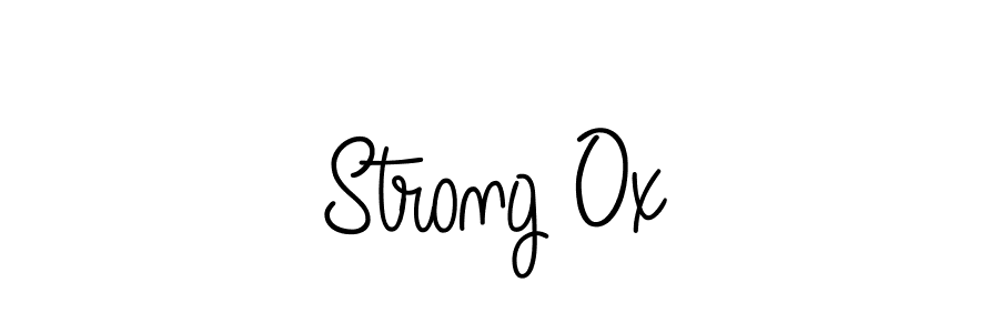 How to Draw Strong Ox signature style? Angelique-Rose-font-FFP is a latest design signature styles for name Strong Ox. Strong Ox signature style 5 images and pictures png