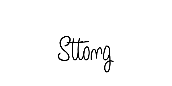 How to make Sttong signature? Angelique-Rose-font-FFP is a professional autograph style. Create handwritten signature for Sttong name. Sttong signature style 5 images and pictures png