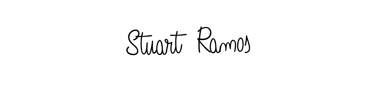 How to make Stuart  Ramos name signature. Use Angelique-Rose-font-FFP style for creating short signs online. This is the latest handwritten sign. Stuart  Ramos signature style 5 images and pictures png