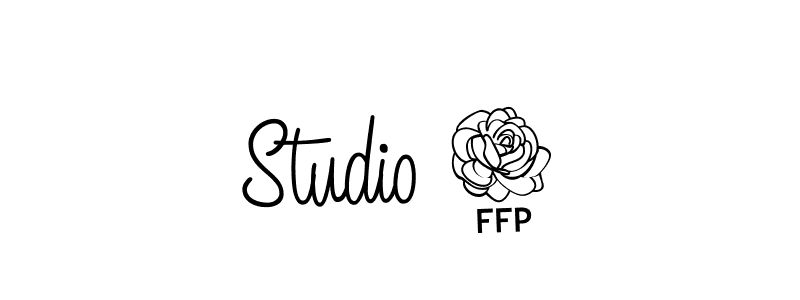 How to Draw Studio 2 signature style? Angelique-Rose-font-FFP is a latest design signature styles for name Studio 2. Studio 2 signature style 5 images and pictures png