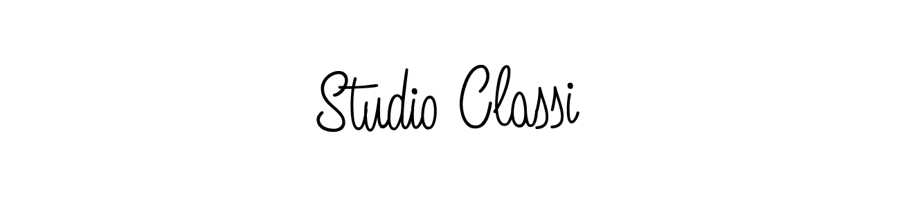 Also You can easily find your signature by using the search form. We will create Studio Classi name handwritten signature images for you free of cost using Angelique-Rose-font-FFP sign style. Studio Classi signature style 5 images and pictures png