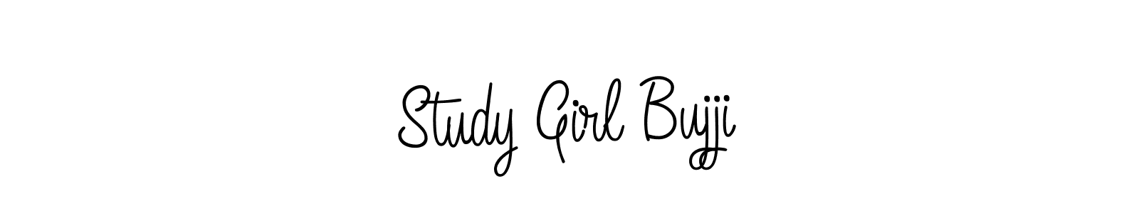 It looks lik you need a new signature style for name Study Girl Bujji. Design unique handwritten (Angelique-Rose-font-FFP) signature with our free signature maker in just a few clicks. Study Girl Bujji signature style 5 images and pictures png