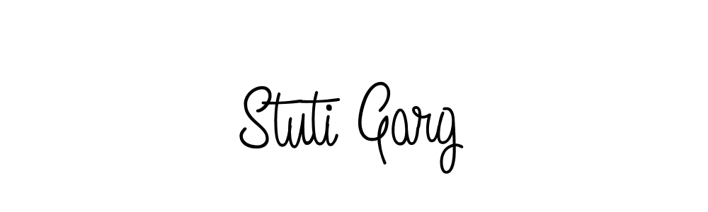 Once you've used our free online signature maker to create your best signature Angelique-Rose-font-FFP style, it's time to enjoy all of the benefits that Stuti Garg name signing documents. Stuti Garg signature style 5 images and pictures png