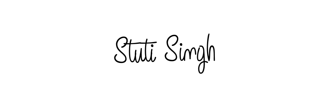 Make a beautiful signature design for name Stuti Singh. Use this online signature maker to create a handwritten signature for free. Stuti Singh signature style 5 images and pictures png