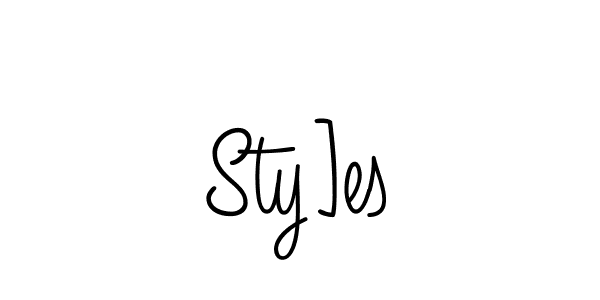 if you are searching for the best signature style for your name Sty]es. so please give up your signature search. here we have designed multiple signature styles  using Angelique-Rose-font-FFP. Sty]es signature style 5 images and pictures png