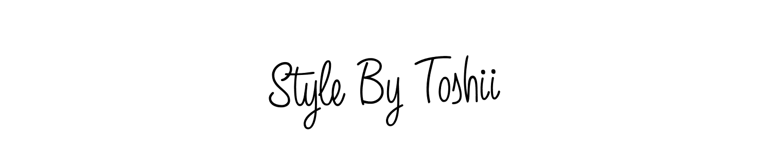 Similarly Angelique-Rose-font-FFP is the best handwritten signature design. Signature creator online .You can use it as an online autograph creator for name Style By Toshii. Style By Toshii signature style 5 images and pictures png