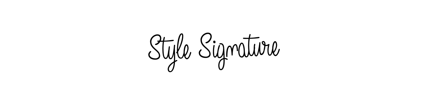 Make a short Style Signature signature style. Manage your documents anywhere anytime using Angelique-Rose-font-FFP. Create and add eSignatures, submit forms, share and send files easily. Style Signature signature style 5 images and pictures png