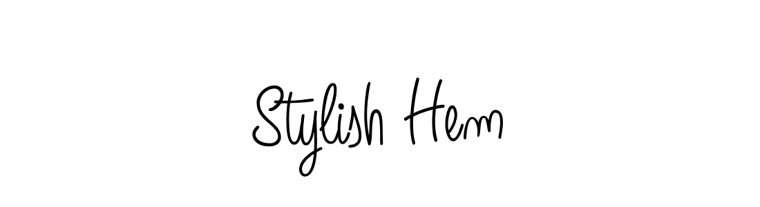 Angelique-Rose-font-FFP is a professional signature style that is perfect for those who want to add a touch of class to their signature. It is also a great choice for those who want to make their signature more unique. Get Stylish Hem name to fancy signature for free. Stylish Hem signature style 5 images and pictures png