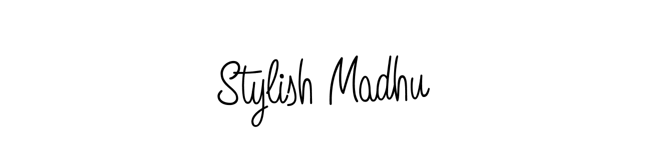 Best and Professional Signature Style for Stylish Madhu. Angelique-Rose-font-FFP Best Signature Style Collection. Stylish Madhu signature style 5 images and pictures png