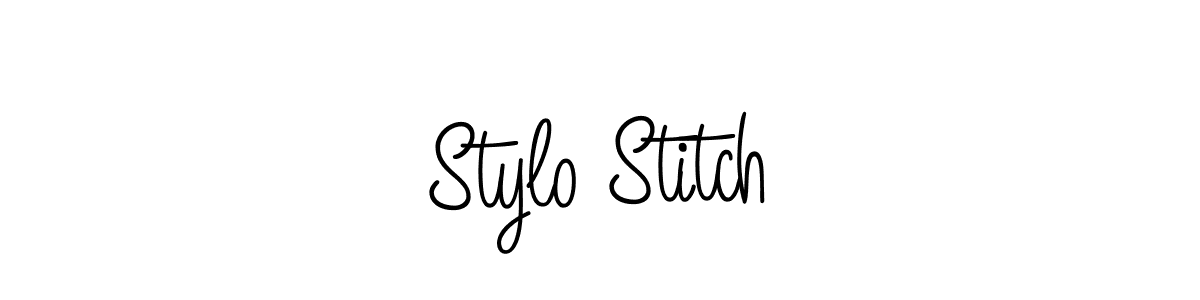 Once you've used our free online signature maker to create your best signature Angelique-Rose-font-FFP style, it's time to enjoy all of the benefits that Stylo Stitch name signing documents. Stylo Stitch signature style 5 images and pictures png