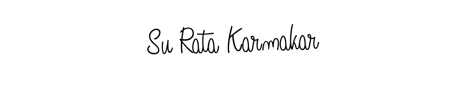 Similarly Angelique-Rose-font-FFP is the best handwritten signature design. Signature creator online .You can use it as an online autograph creator for name Su Rata Karmakar. Su Rata Karmakar signature style 5 images and pictures png