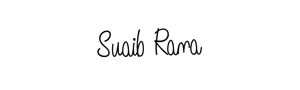 Also we have Suaib Rana name is the best signature style. Create professional handwritten signature collection using Angelique-Rose-font-FFP autograph style. Suaib Rana signature style 5 images and pictures png