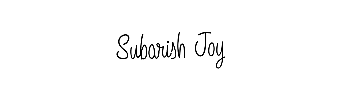 if you are searching for the best signature style for your name Subarish Joy. so please give up your signature search. here we have designed multiple signature styles  using Angelique-Rose-font-FFP. Subarish Joy signature style 5 images and pictures png