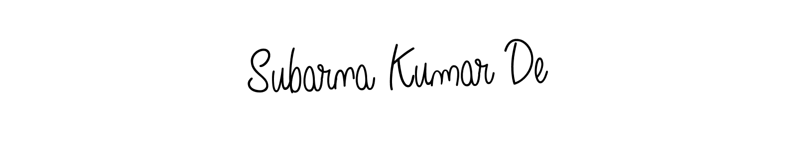 This is the best signature style for the Subarna Kumar De name. Also you like these signature font (Angelique-Rose-font-FFP). Mix name signature. Subarna Kumar De signature style 5 images and pictures png