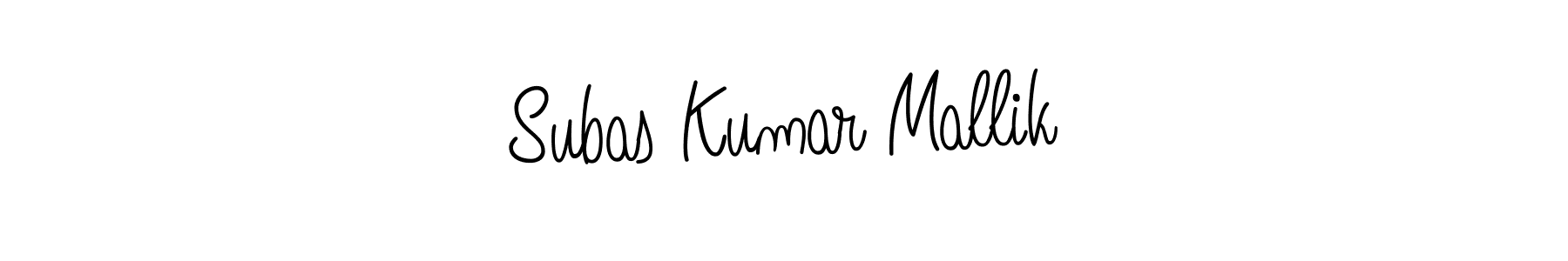How to make Subas Kumar Mallik signature? Angelique-Rose-font-FFP is a professional autograph style. Create handwritten signature for Subas Kumar Mallik name. Subas Kumar Mallik signature style 5 images and pictures png