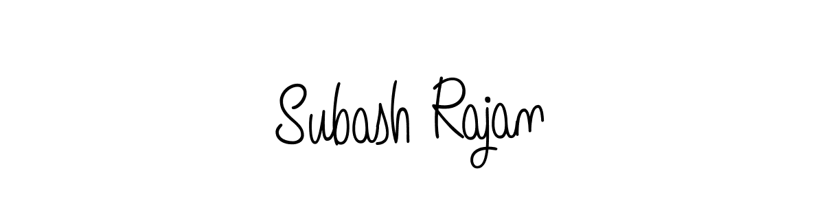 How to make Subash Rajan signature? Angelique-Rose-font-FFP is a professional autograph style. Create handwritten signature for Subash Rajan name. Subash Rajan signature style 5 images and pictures png
