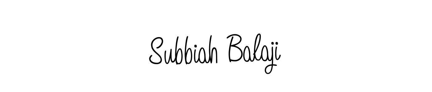 This is the best signature style for the Subbiah Balaji name. Also you like these signature font (Angelique-Rose-font-FFP). Mix name signature. Subbiah Balaji signature style 5 images and pictures png