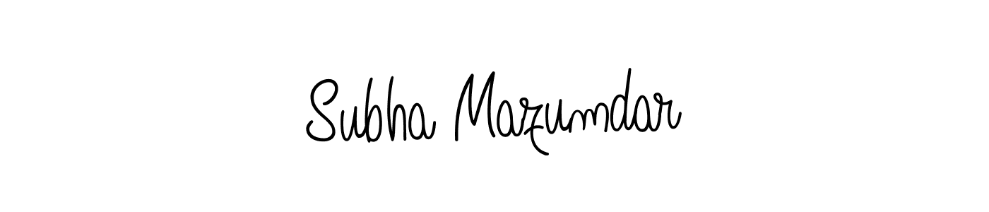 Best and Professional Signature Style for Subha Mazumdar. Angelique-Rose-font-FFP Best Signature Style Collection. Subha Mazumdar signature style 5 images and pictures png