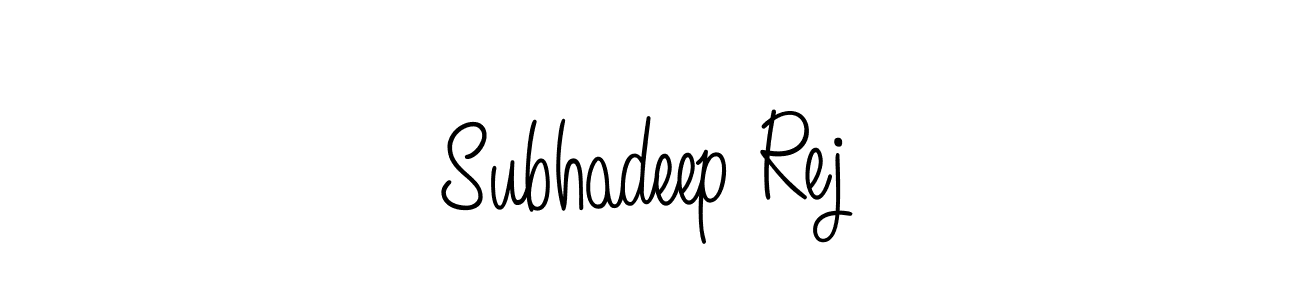 if you are searching for the best signature style for your name Subhadeep Rej. so please give up your signature search. here we have designed multiple signature styles  using Angelique-Rose-font-FFP. Subhadeep Rej signature style 5 images and pictures png